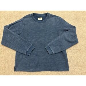 Marine Layer Blue Sweater Casual Long Sleeve Lounge Comfy Size M Womens